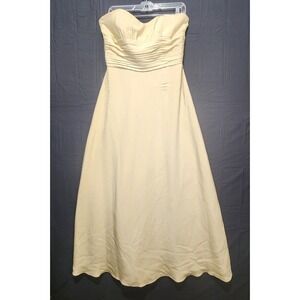 Priscilla Of Boston Women's Elegant Classy Nightgown Wedding Dress Beige Size 10